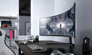 Samsung Odyssey G9 49 Curved QLED Gaming Monitor 11 auto x2